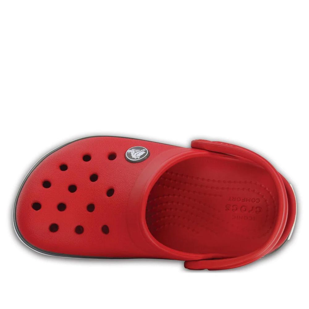 Klapki Crocs Toddler Crocband Clog 207005-6IB - czerwone
