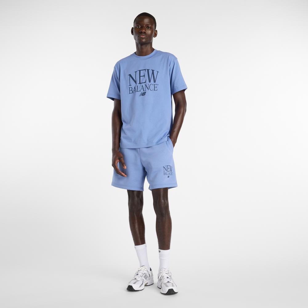 Koszulka męska New Balance MT61X6EQAA3 - niebieska