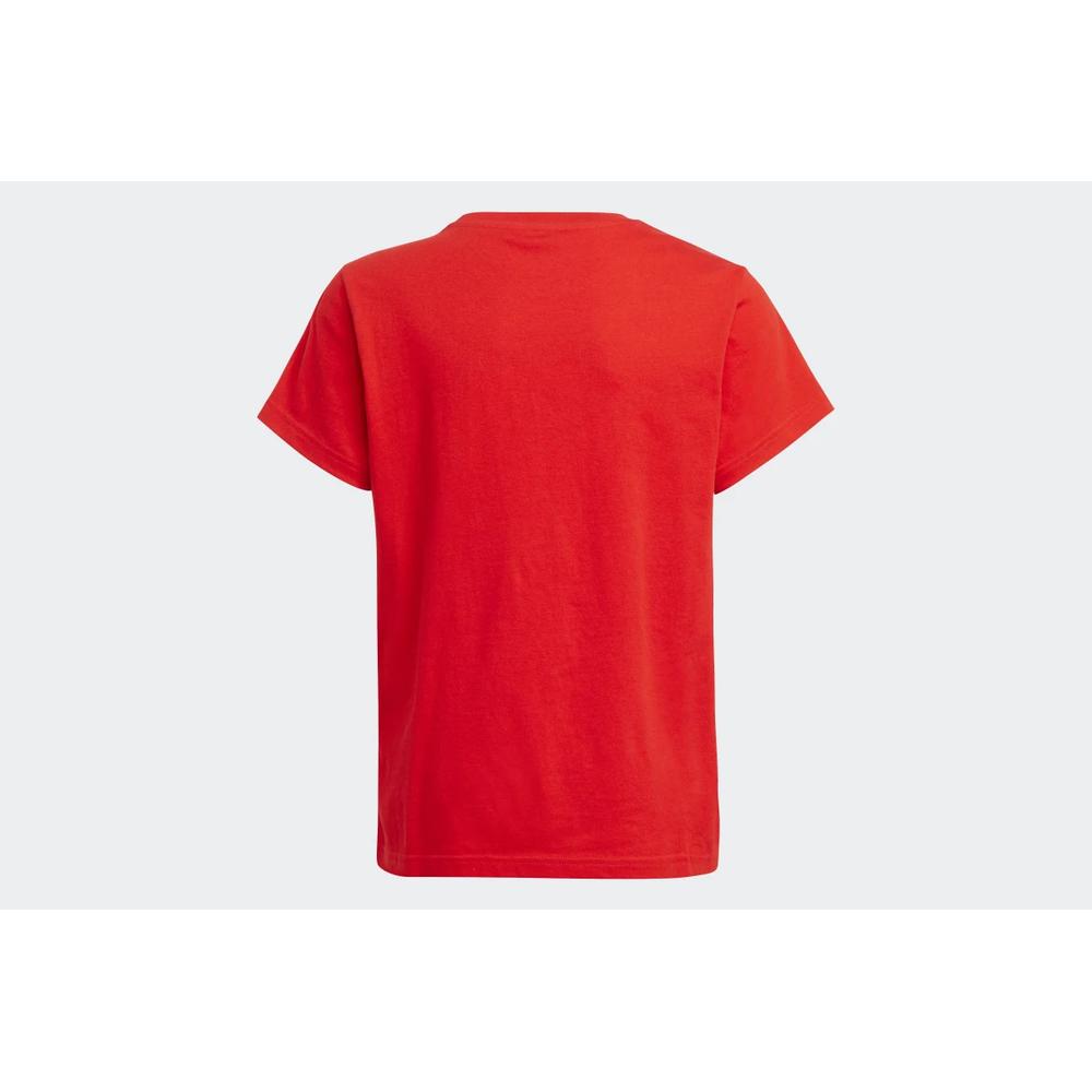 Koszulka adidas Original Trefoil Tee H35619 dziecięca, czerwona
