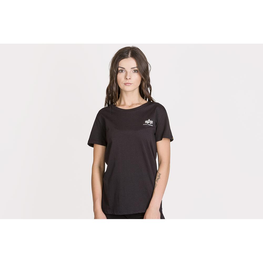 Koszulka Alpha Industries New Basic T WMN 19605403 - czarna