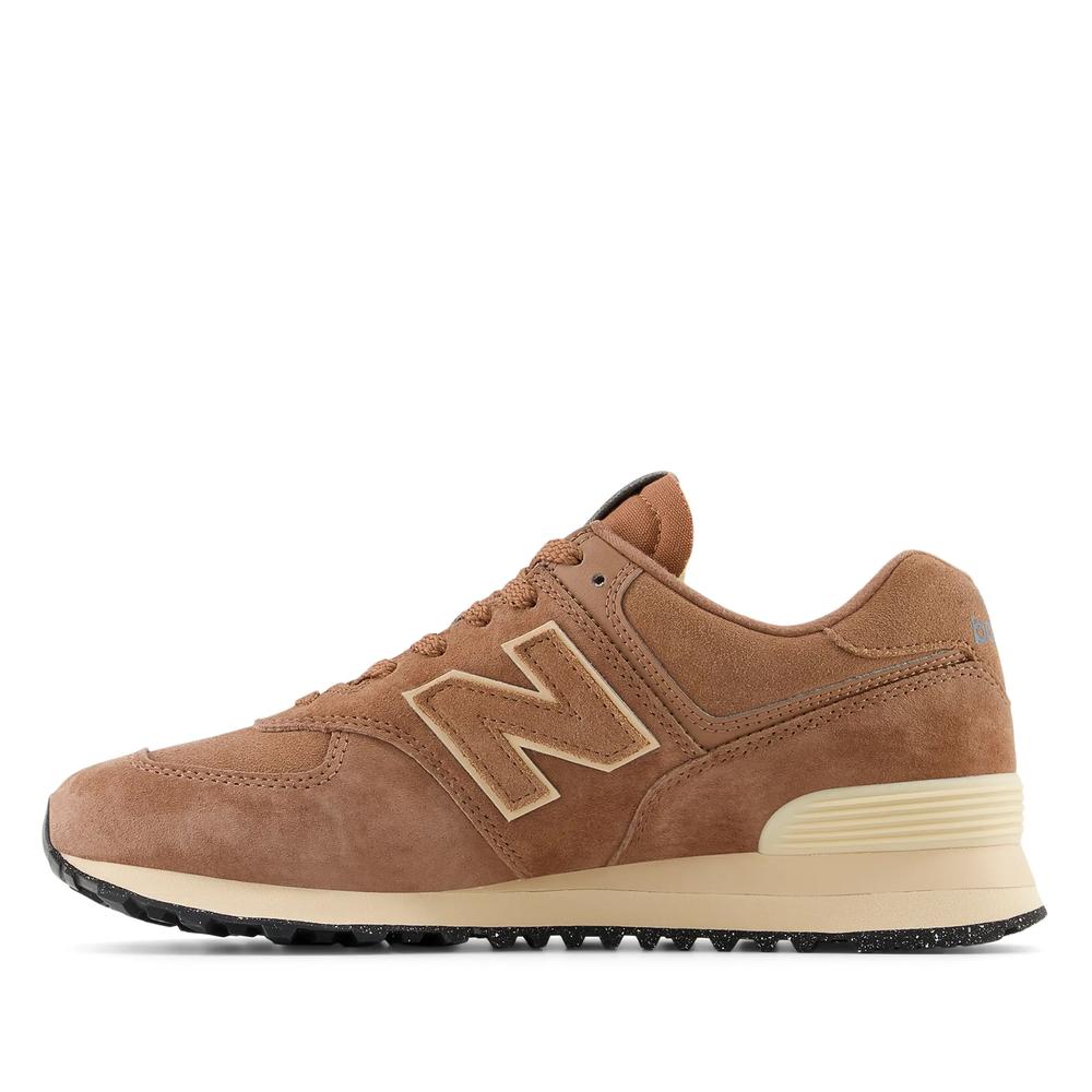Buty New Balance U574LWG - brązowe