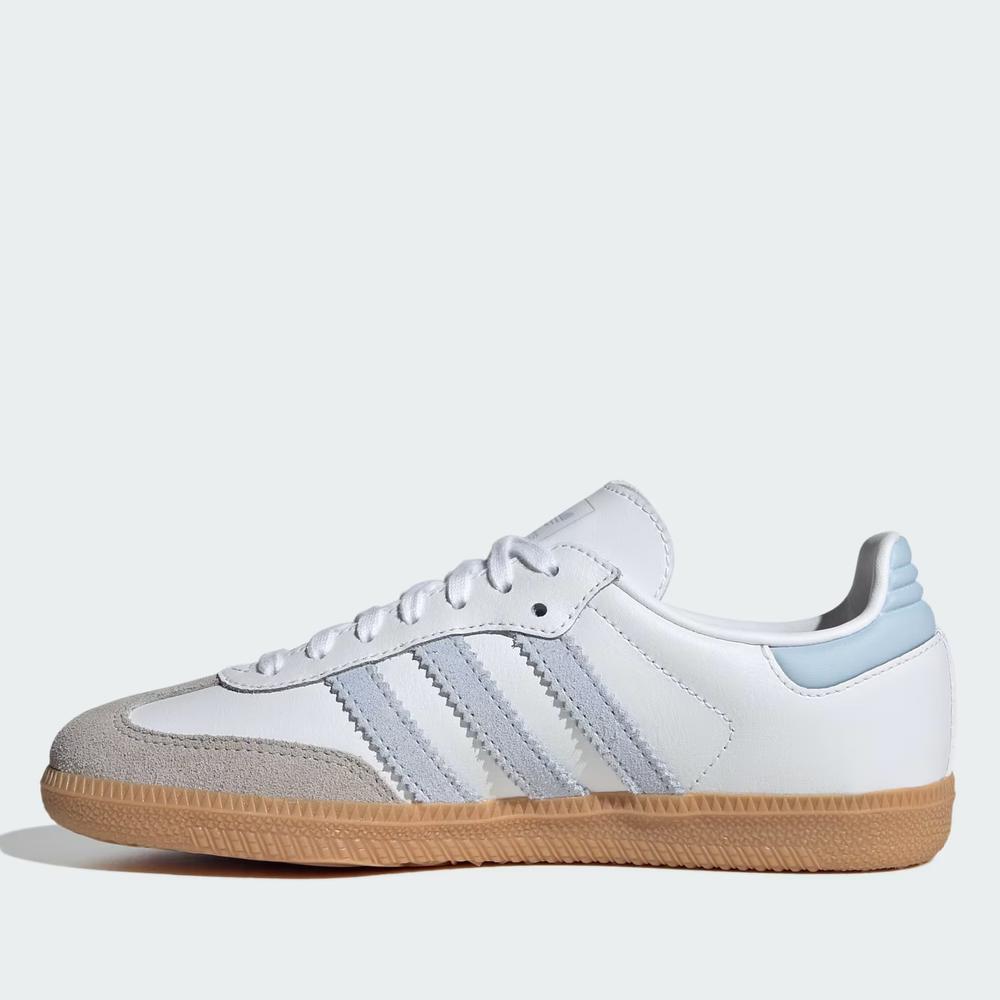 Buty młodzieżowe adidas Originals Samba OG J JQ2019 - białe