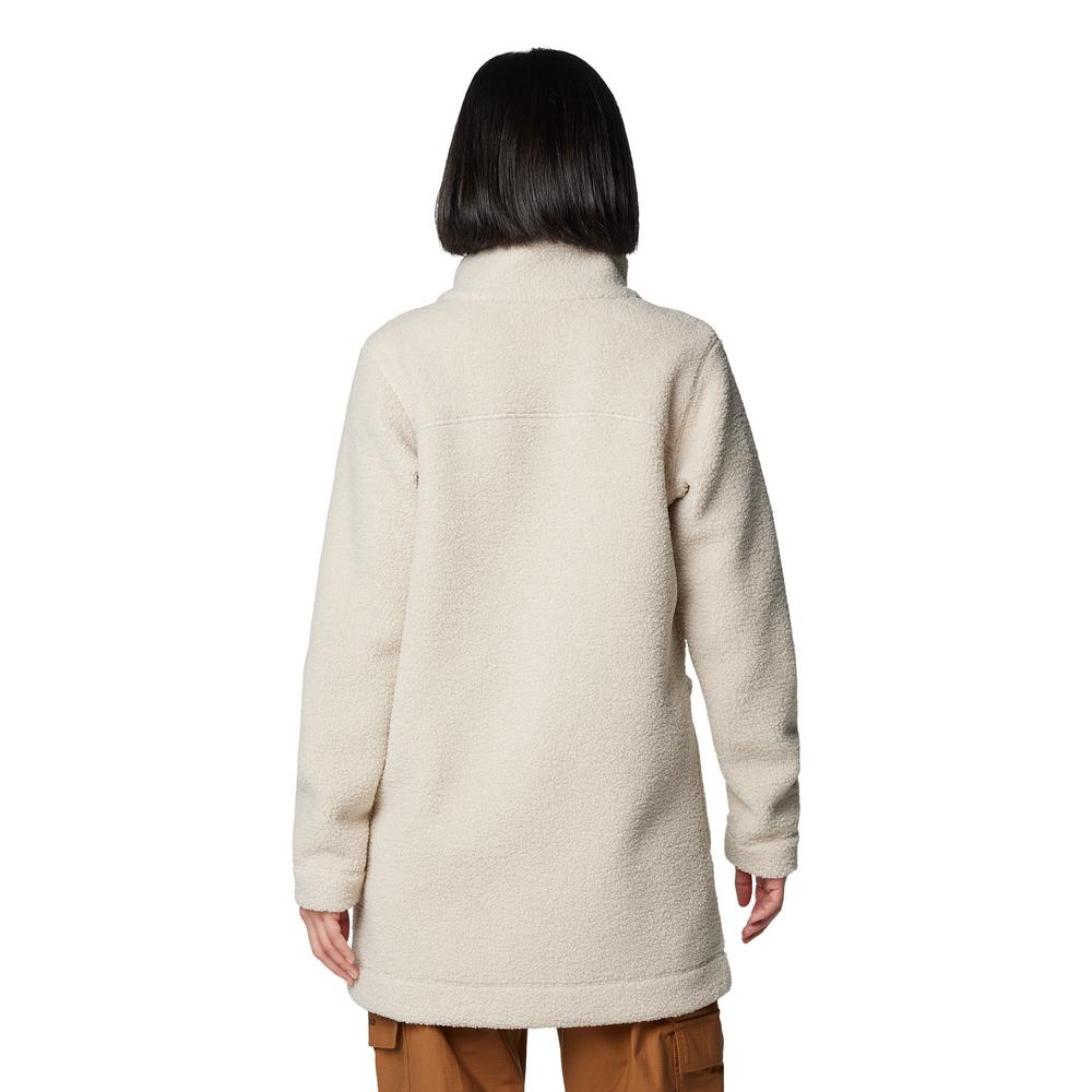 Kurtka damska Columbia Panorama Lon Sherpa Fleece 1862582278 - beżowa