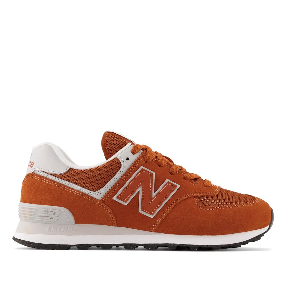 Buty New Balance U574CF2 - pomarańczowe