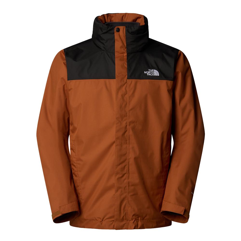 Kurtka męska The North Face Evolve II Triclimate 00CG55E0O1 - brązowa