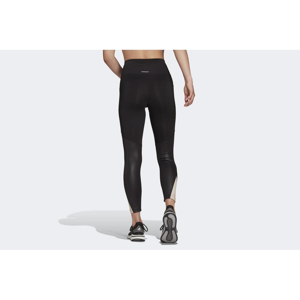 adidas X Zoe Saldana Feelbrilliant Aeroready 7/8 Printed Sport Tights > GS3899