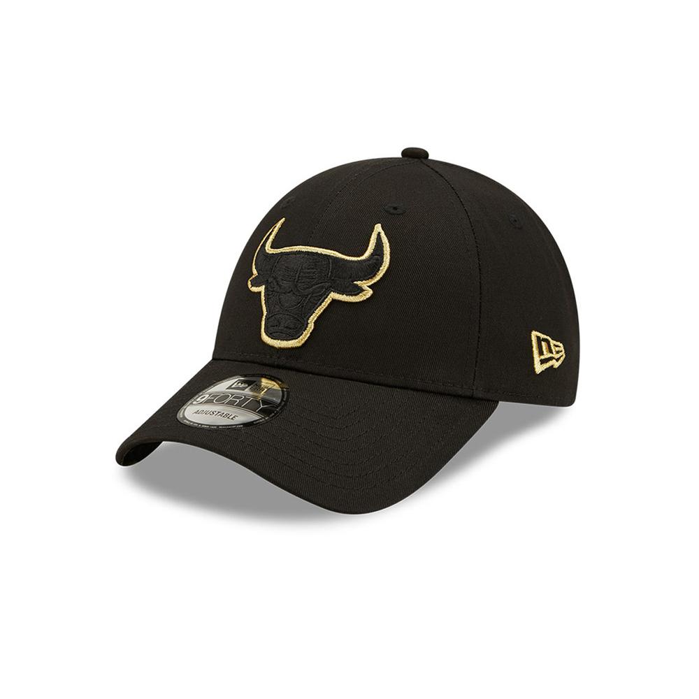 Czapka z daszkiem New Era Chicago Bulls Pop 9FORTY 60222384 - czarna