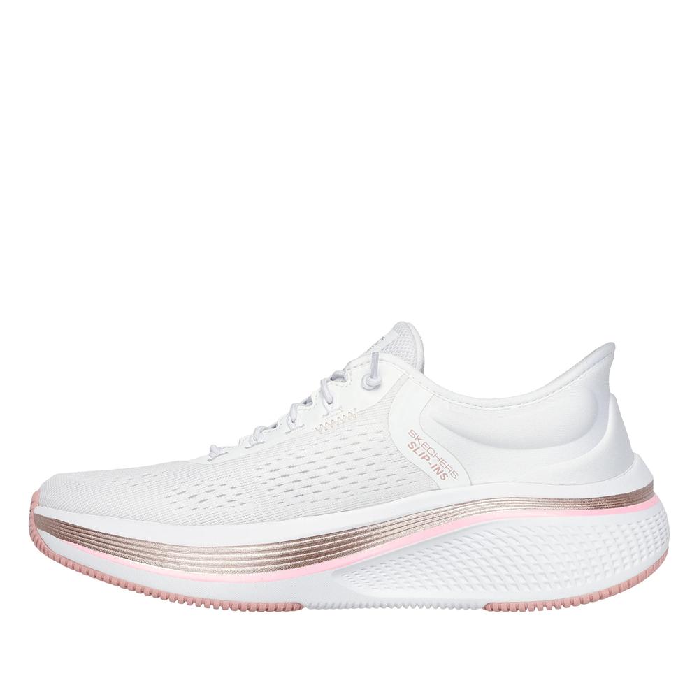Buty damskie Skechers Go Run Elevate 2.0 - Banyan 129006WPK - białe