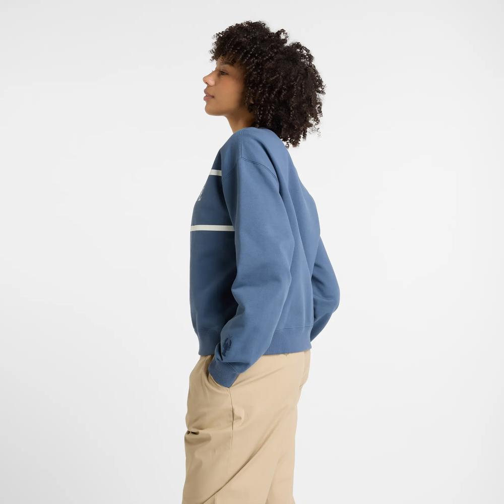 Bluza New Balance WT51923VTI - niebieska