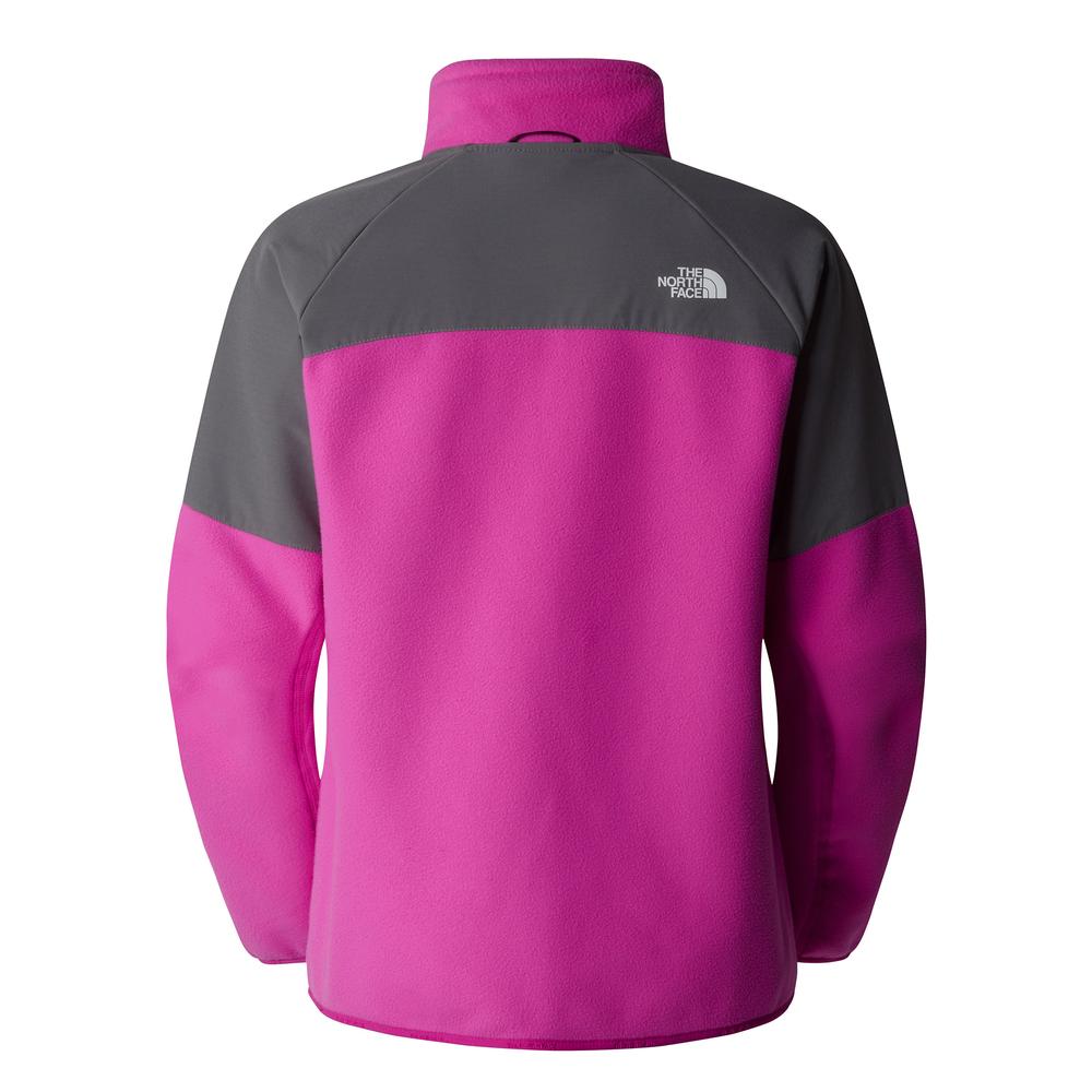 Bluza The North Face 100 Glacier HVWT Full 0A89JA71O1 - różowo-szara