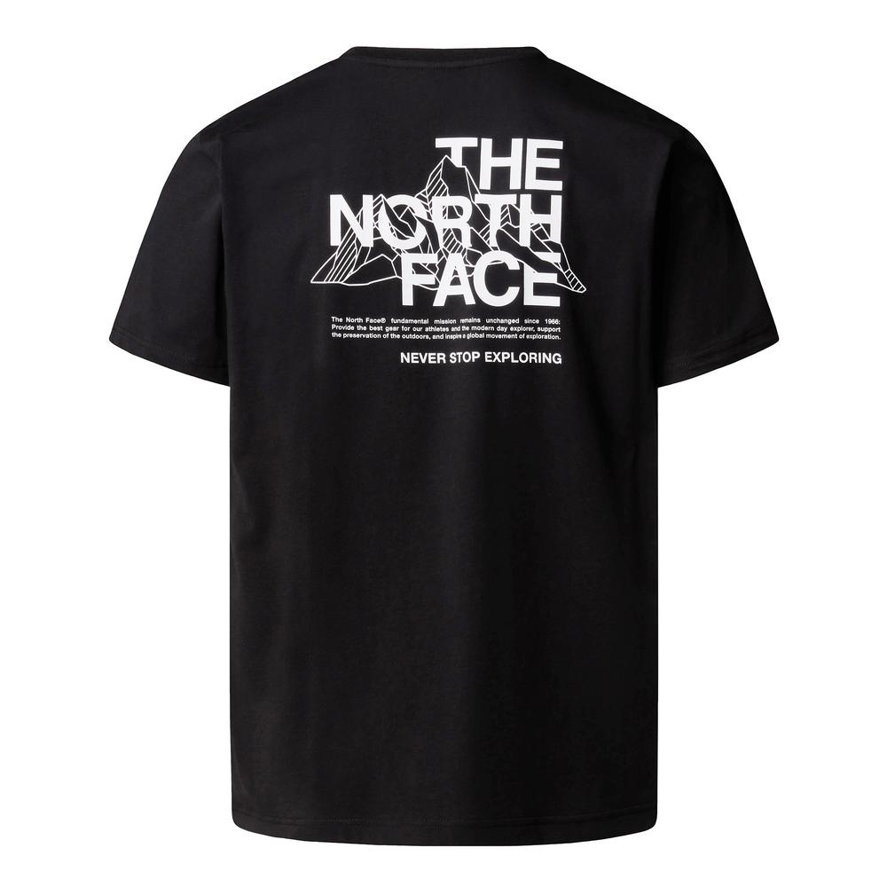 Koszulka męska The North Face Mountain Sketch 0A8EE8JK31 - czarna