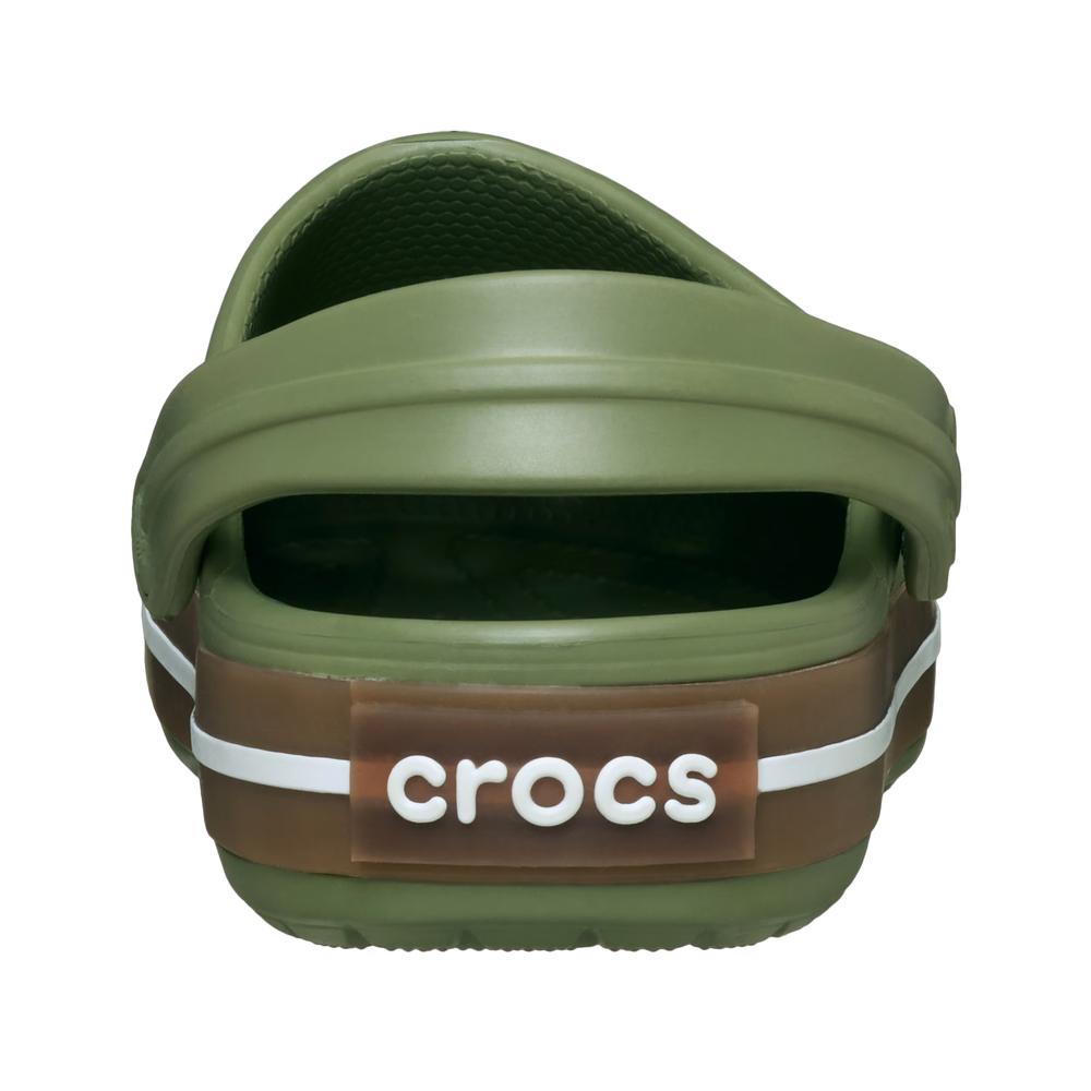 Klapki męskie Crocs Crocband Gum Clog 212756-3BX - zielone