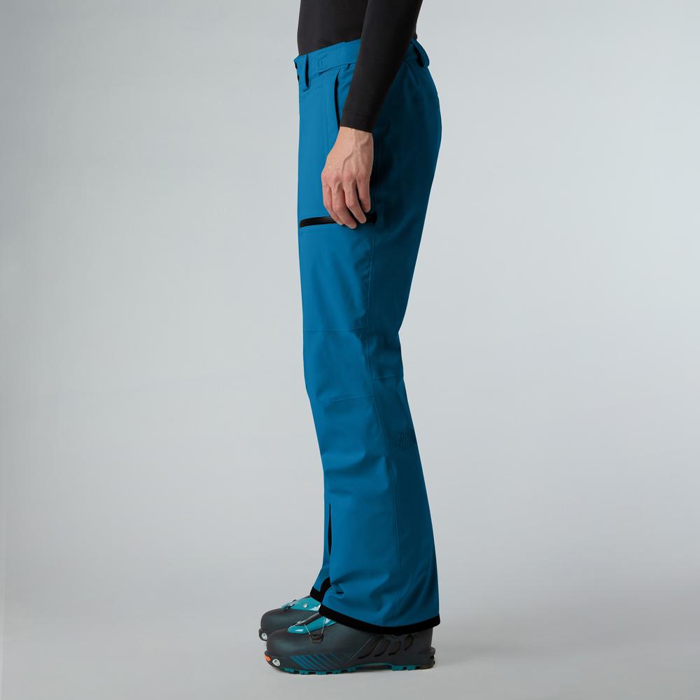 Spodnie męskie The North Face Chakal 0A87Y7BOM1 - niebieskie