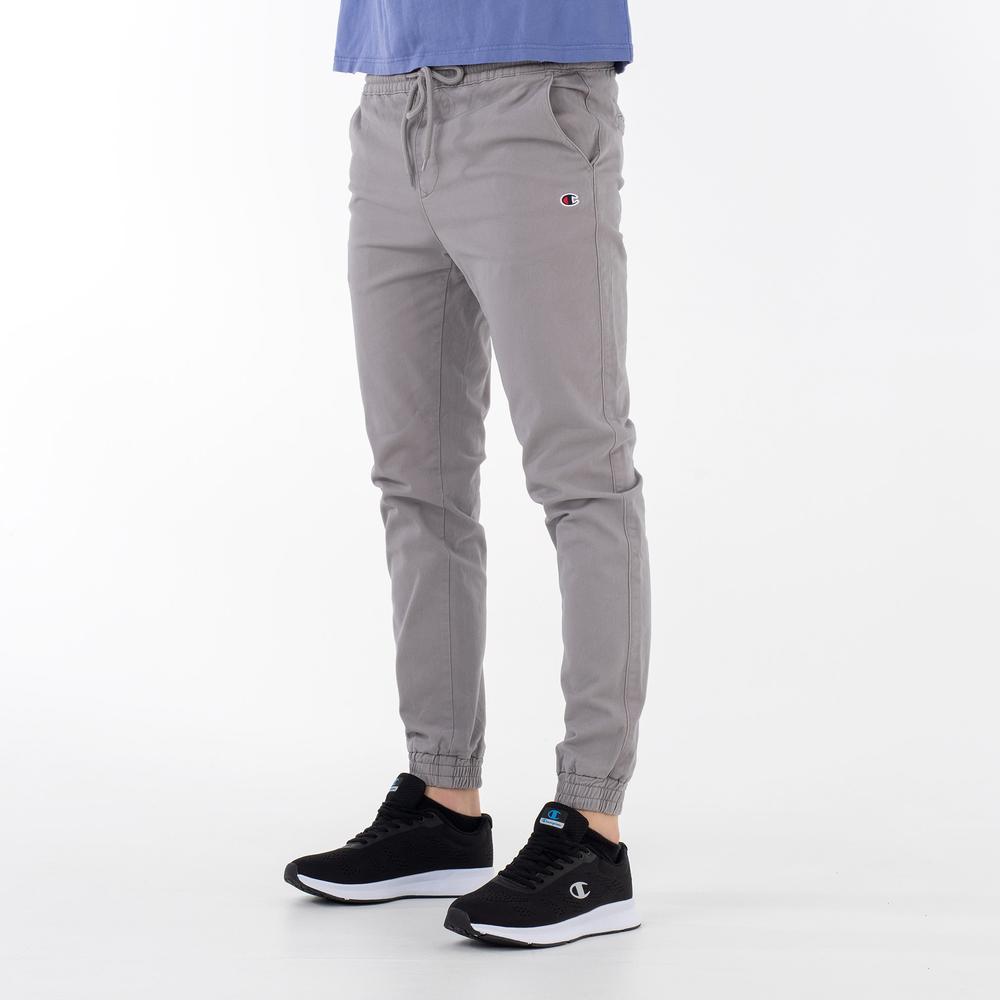 Spodnie Champion C Logo Cotton Twill Joggers 218169-ES033 - szare