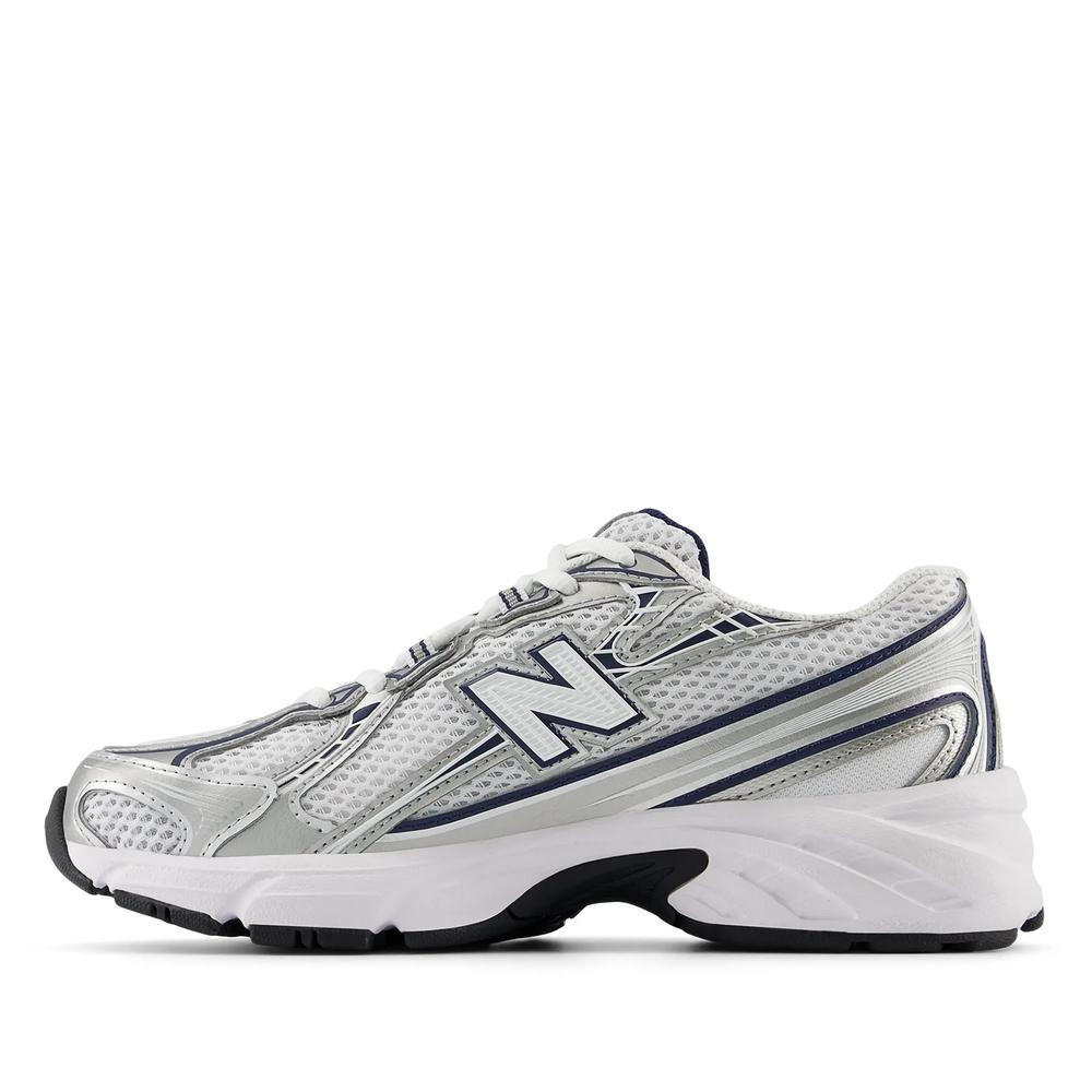 Buty dziecięce New Balance GR740WN - białe
