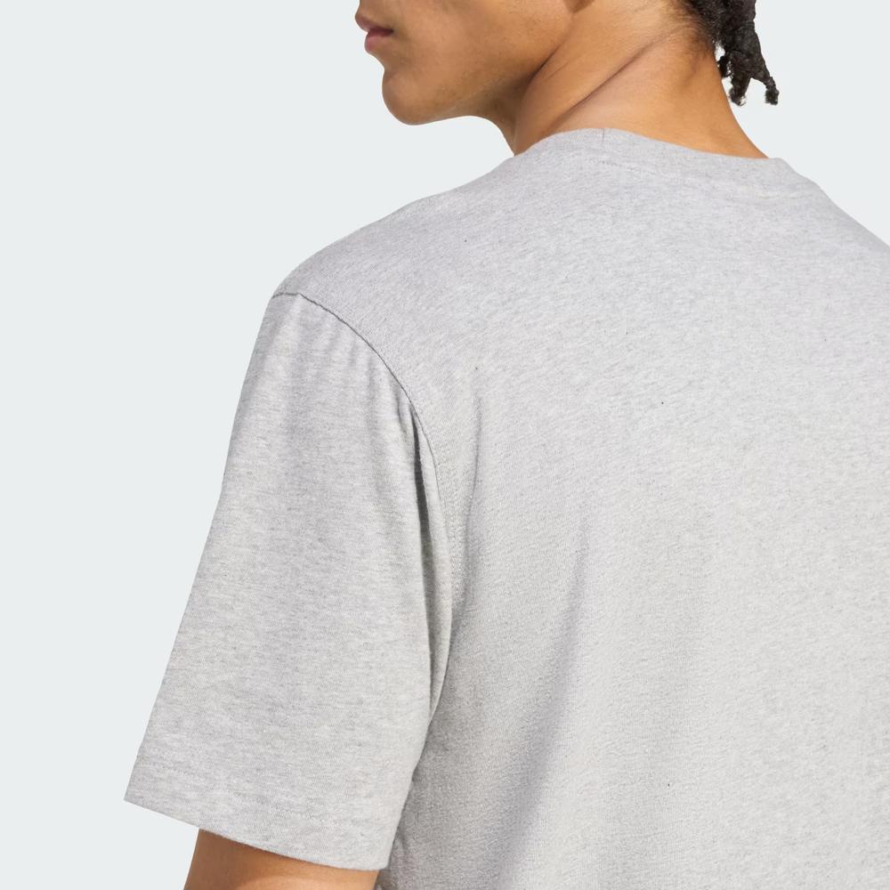 Koszulka męska adidas Originals Trefoil Essentials JY6267 - szara