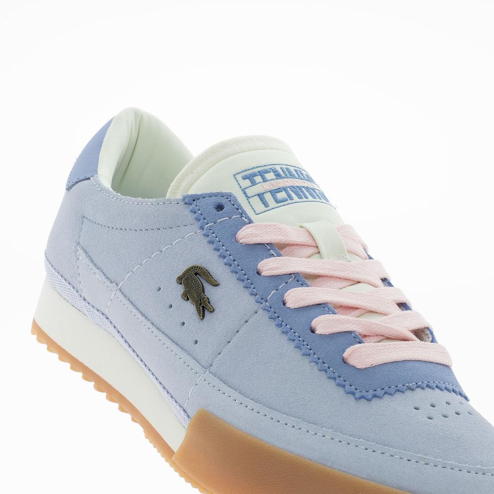 Buty damskie Lacoste Aura 126 4 SFA 751SFA0073-ARH - niebieskie