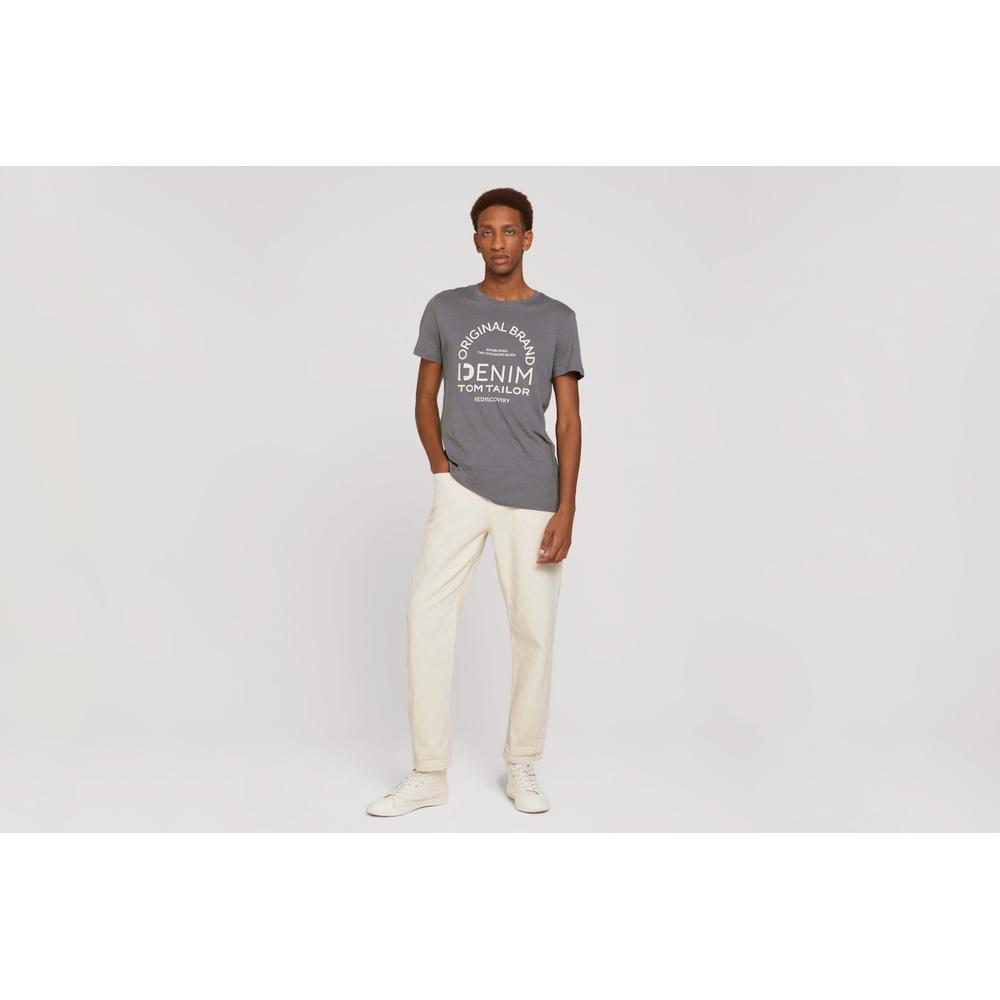 Koszulka Tom Tailor Printed 1029936-15180 - szara