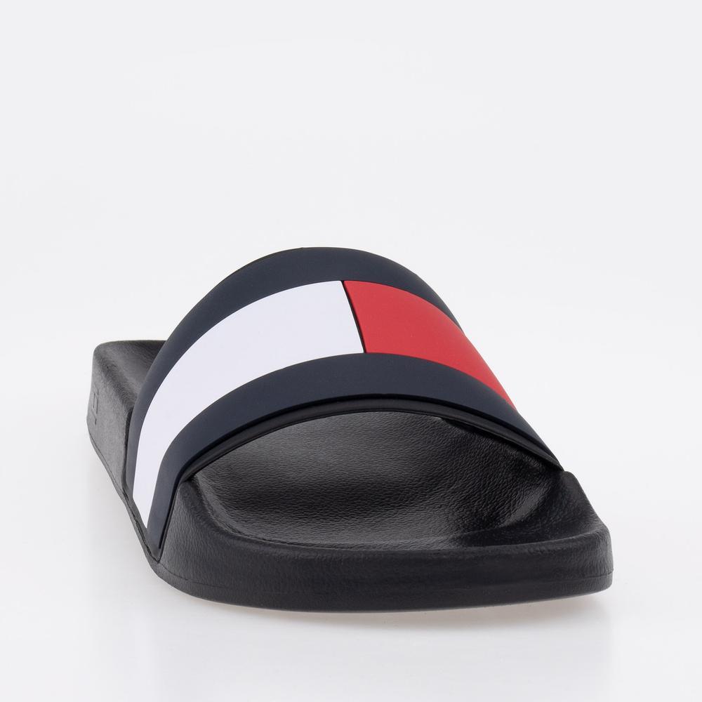 Klapki Tommy Hilfiger Rubber Flag Pool FM0FM04263-BDS - multikolor