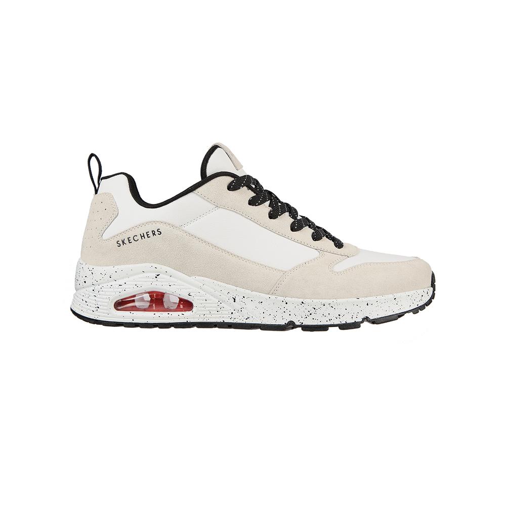 Buty Skechers Uno Draw 2 232153WBK męskie, beżowe