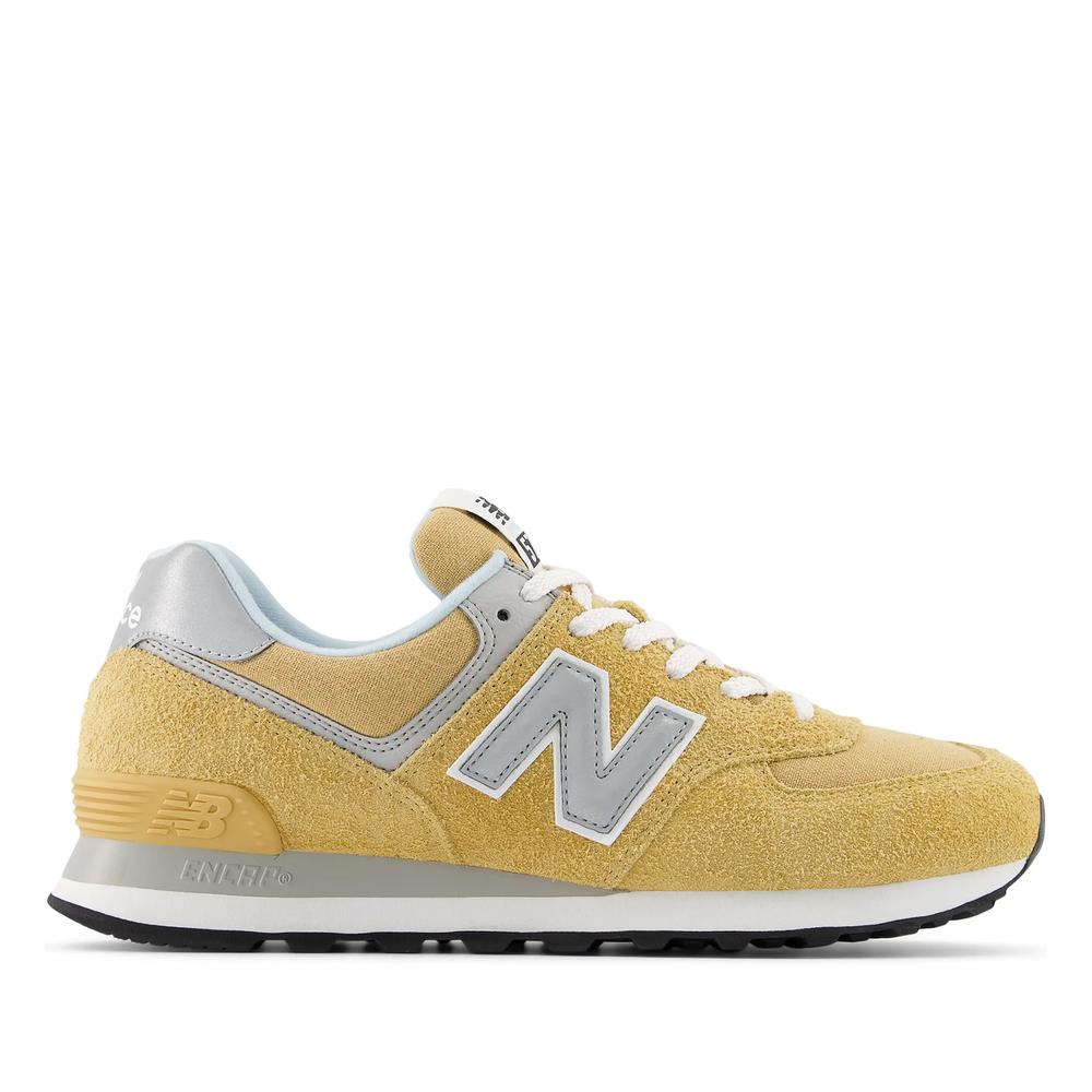 Buty New Balance U574PGW - żółte