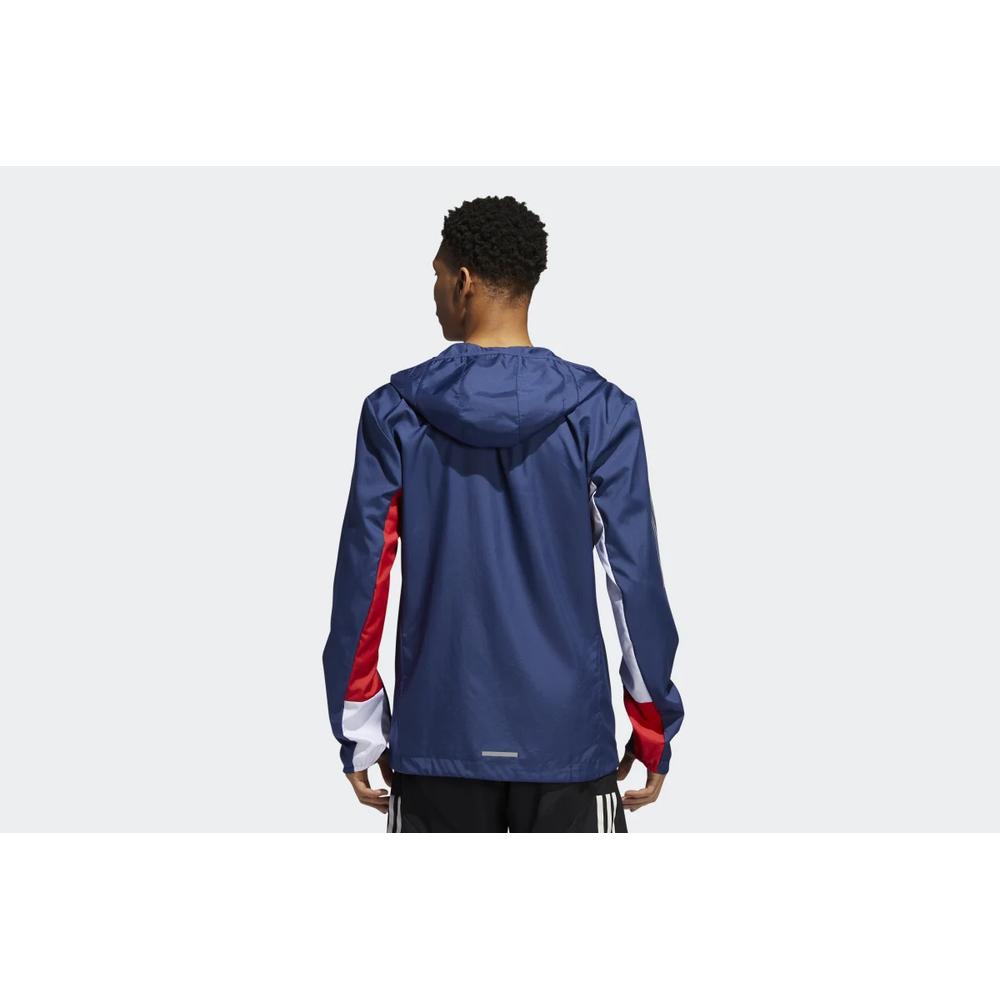 ADIDAS OWN THE RUN HOODED WIND JACKET > ED9291