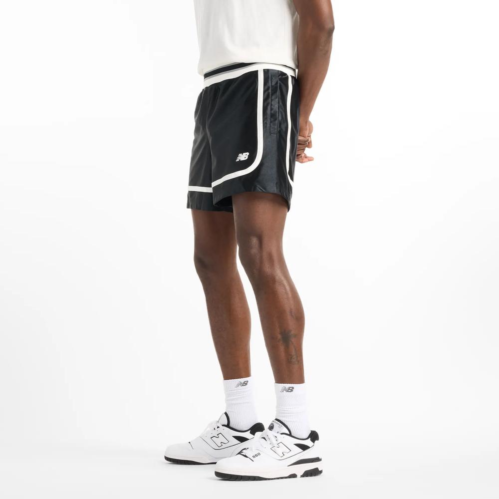 Spodenki męskie New Balance MS51608BK - czarne
