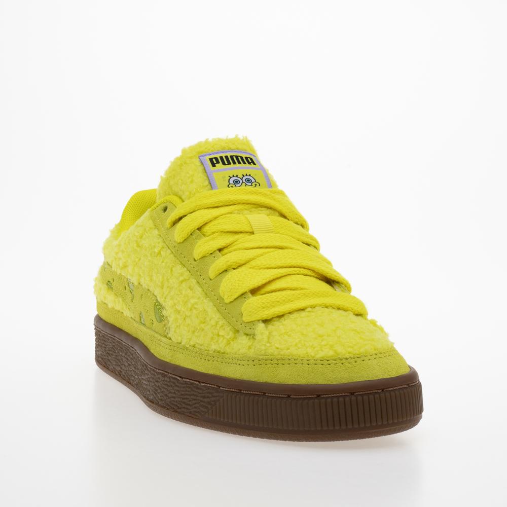 Buty Puma x SpongeBob Suede 39100801 - żółte