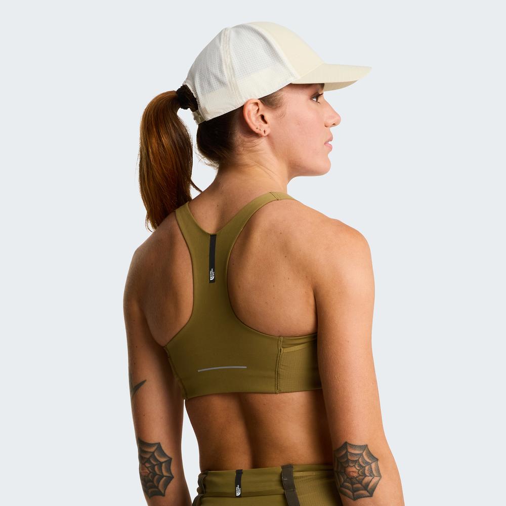 Biustonosz sportowy The North Face Refina 0A8ER72EL1 - zielony