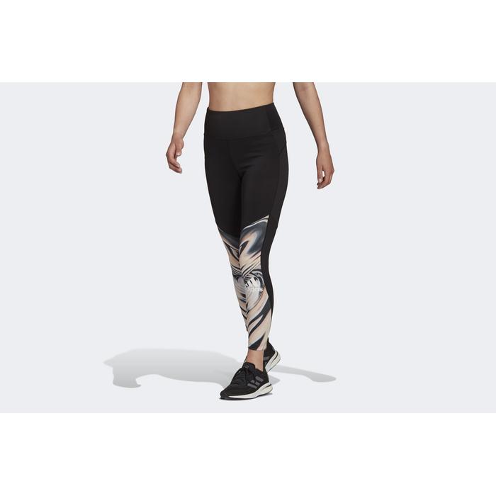 Legginsy adidas X Zoe Saldana Feelbrilliant Aeroready 7/8 Printed Sport