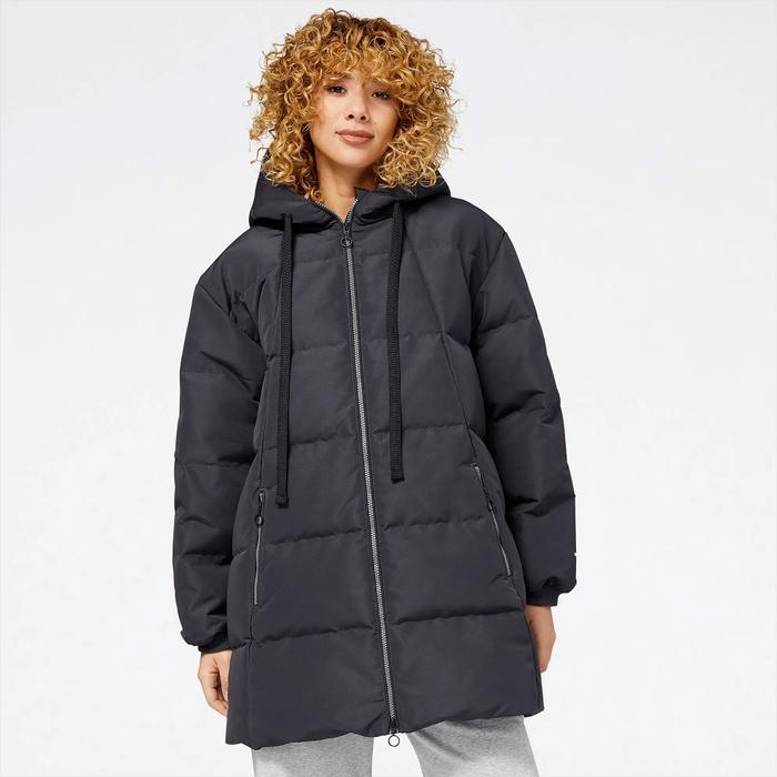 Kurtka New Balance WJ23502PHM damska, czarna