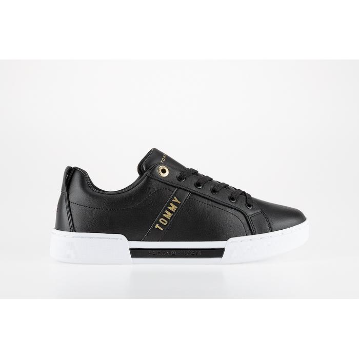 BUTY TOMMY HILFIGER GOLD-TONE DETAILING TRAINERS