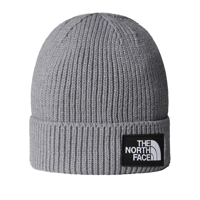 Czapka The North Face Logo Box Beanie 0A8CHEDYY1 unisex, szara