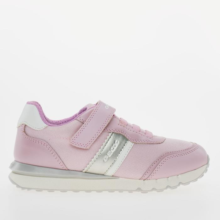 Baskets Geox Fille J Fastics Girl - Respirantes Et Légères - Synthétique - Taille 24 EU