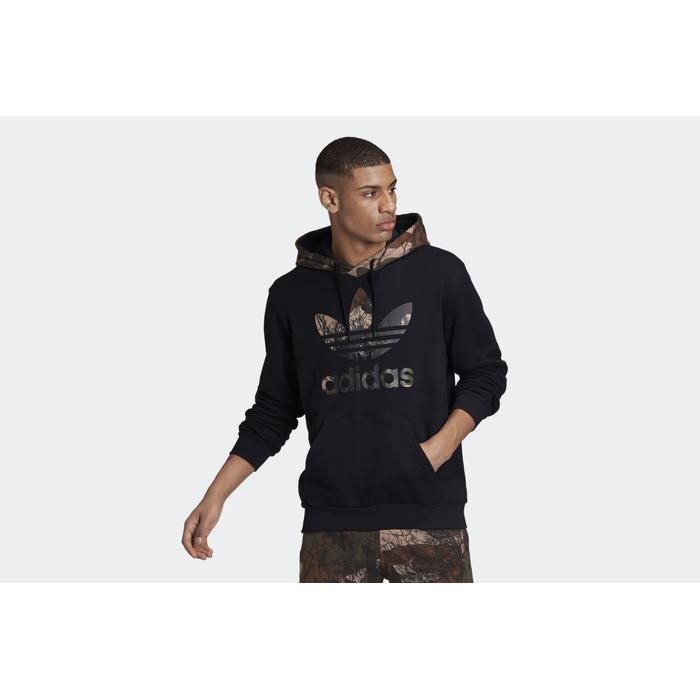 BLUZA ADIDAS CAMO HOODIE GD5956 M SKA CZARNE