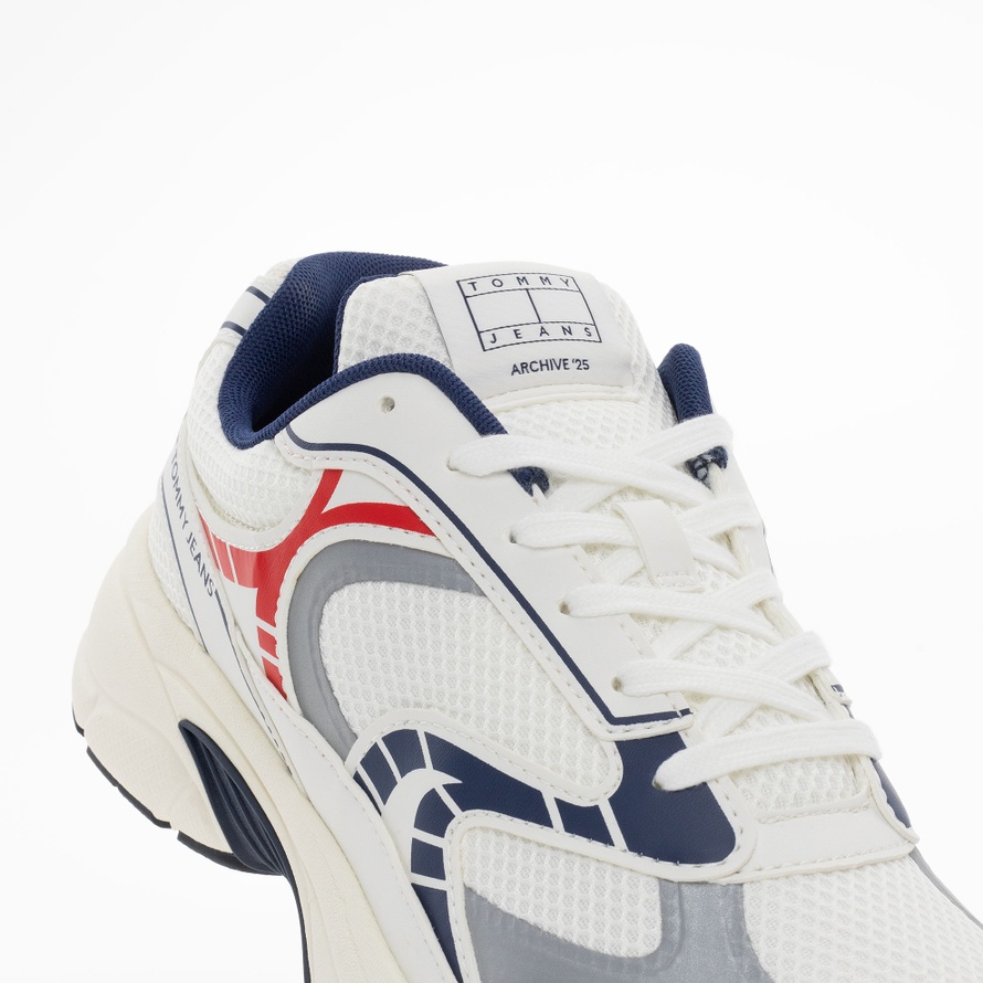 Buty Tommy Jeans Archive Fine Cleat EM0EM01569-0G1 męskie, białe