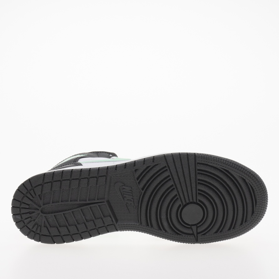Nike Air Jordan 1 Mid ブラック Jordan AIR JORDAN 1 MID - Sneakersy wysokie/czarny - Zalando.pl