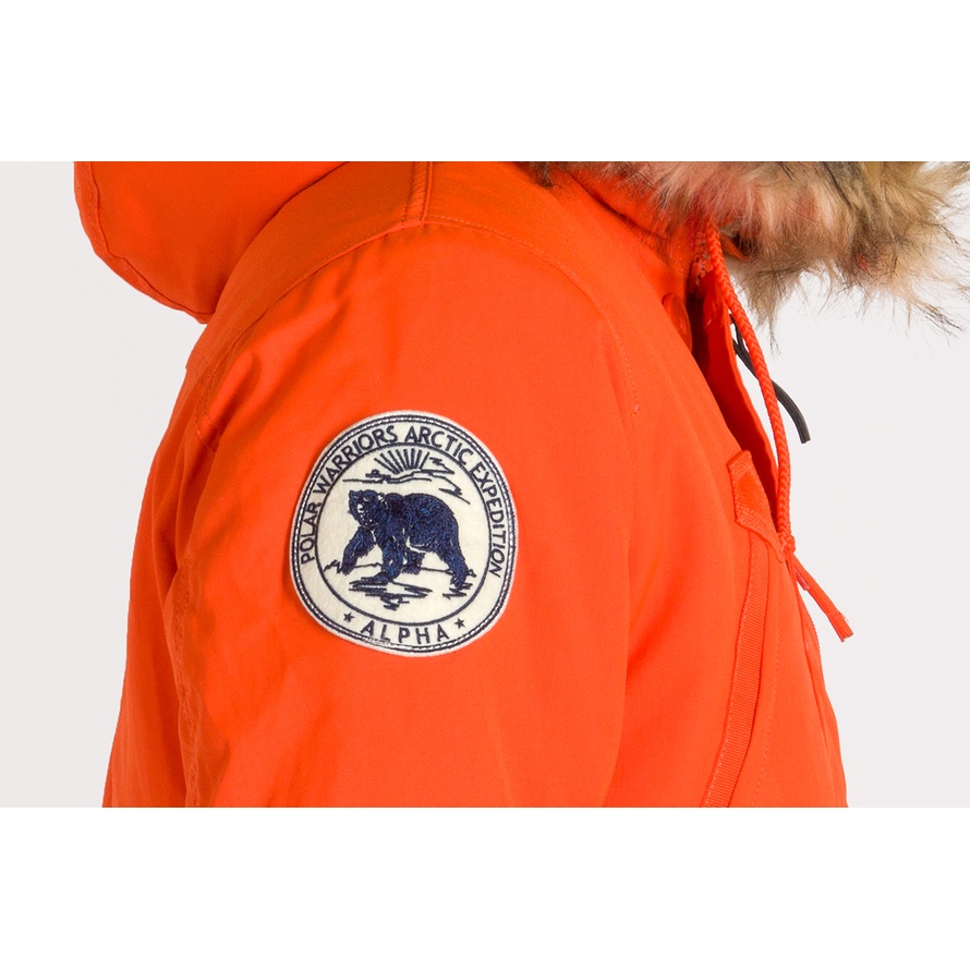 ジャケット・アウター ilia* KURTKA ALPHA INDUSTRIES POLAR JACKET PARKA 123144417 MĘSKA