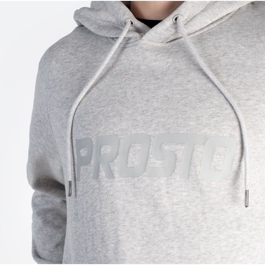 トップス d a1 Bluza Prosto Klasyk Hoodie Matched KL251MSWE2041 męska, szara