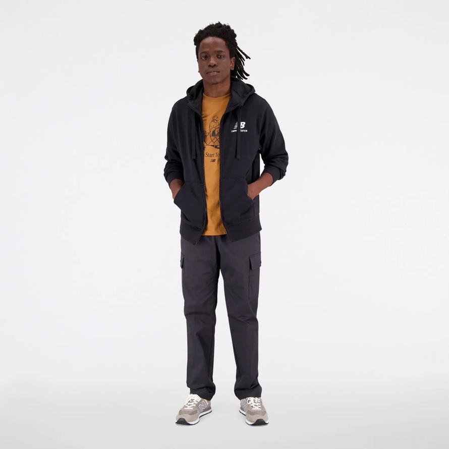 Bluza New Balance MJ31536BK męska, czarna