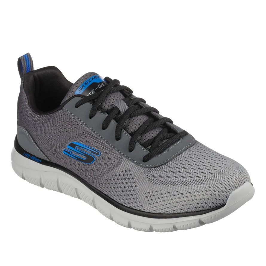 Buty Skechers Track Ripkent 232399CCGY męskie, szare