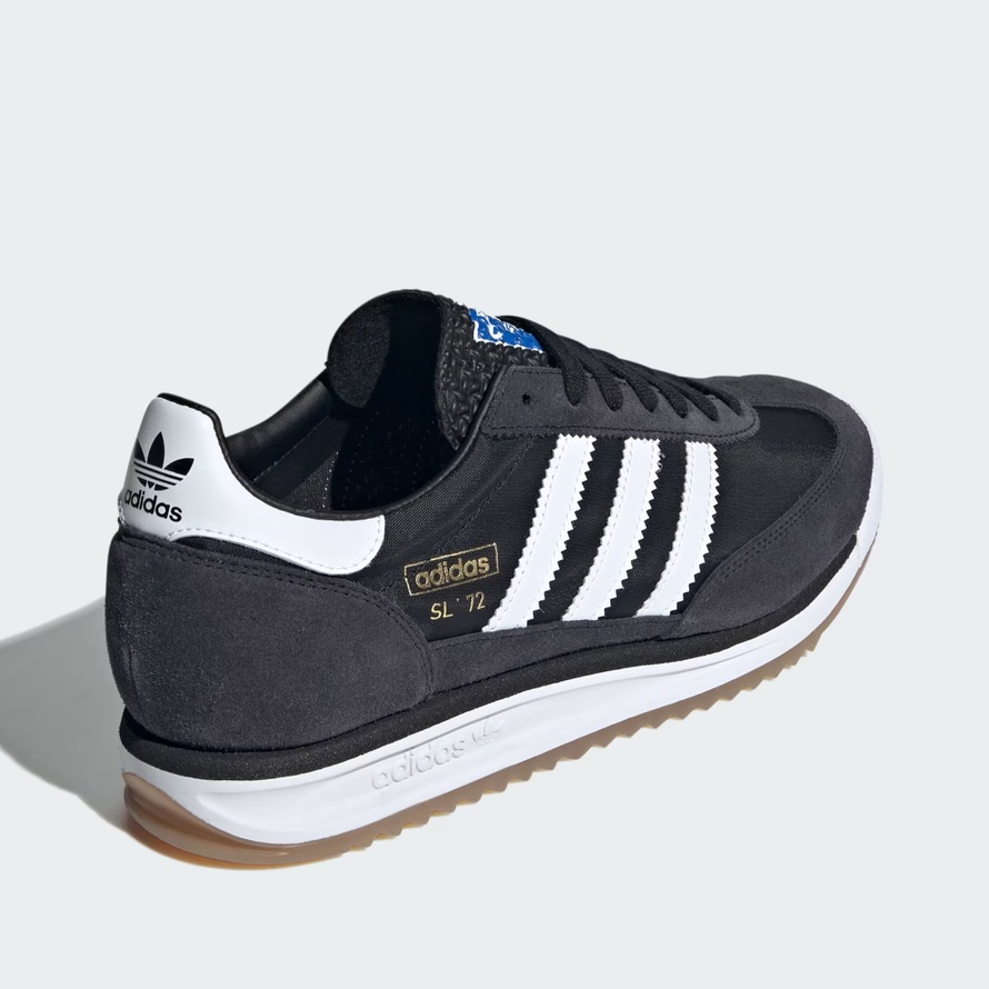 ★adidas★ SL 72 RS Black JI1282 ADIDAS SL 72 RS JI1282 CZARNY | Męskie Sneakersy w Sizeer
