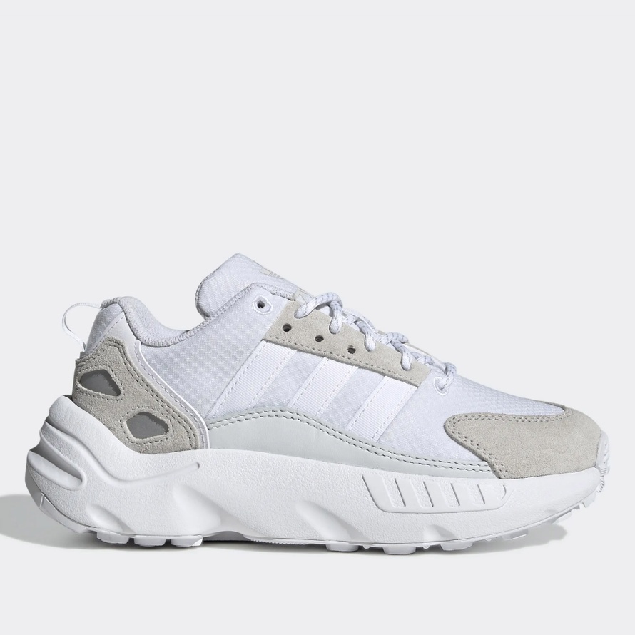 Buty adidas Originals ZX 22 GW3660 młodzieżowe, biało-beżowe