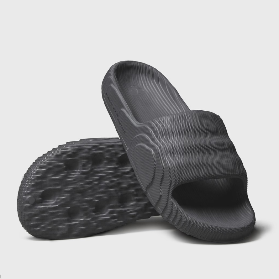 Klapki adidas Adilette 22 HP6522 unisex, szare