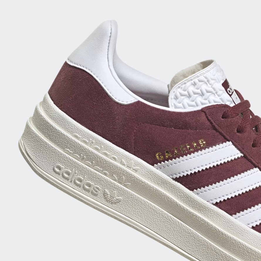 Gazelle adidas bordowe deals