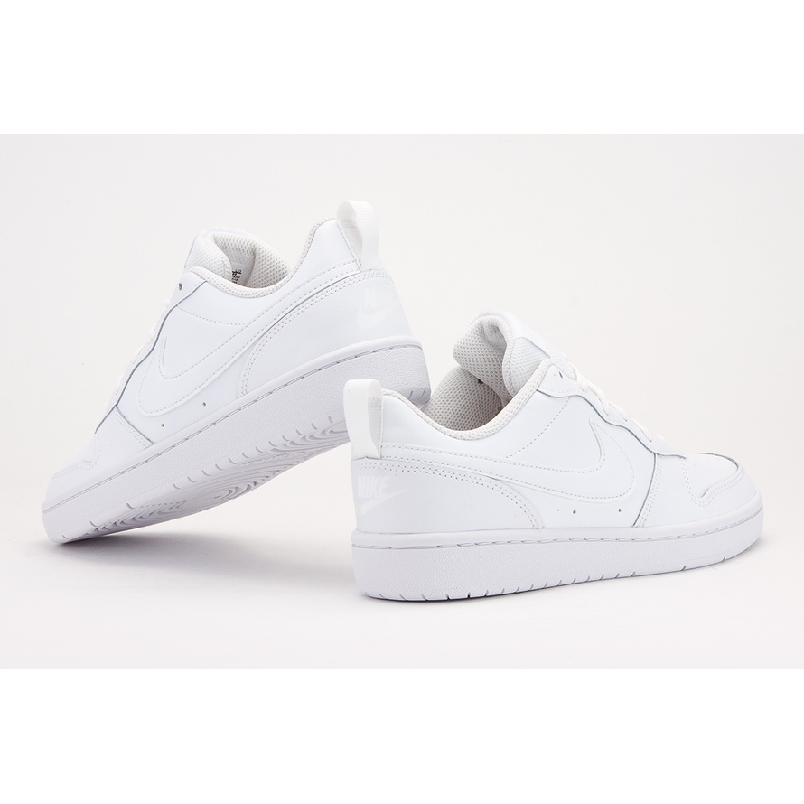 tênis nike court borough low 2 white white bq5448 100