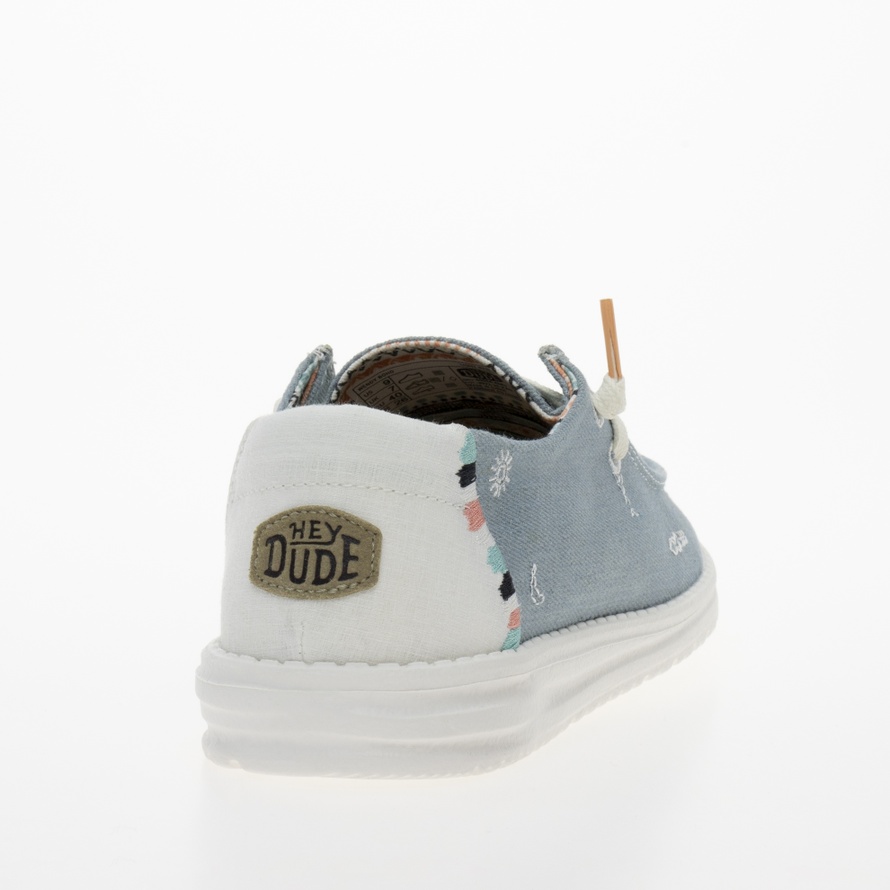 ◆Hina◆ Buty Hey Dude Wendy Boho 40054-4MH damskie, niebieskie