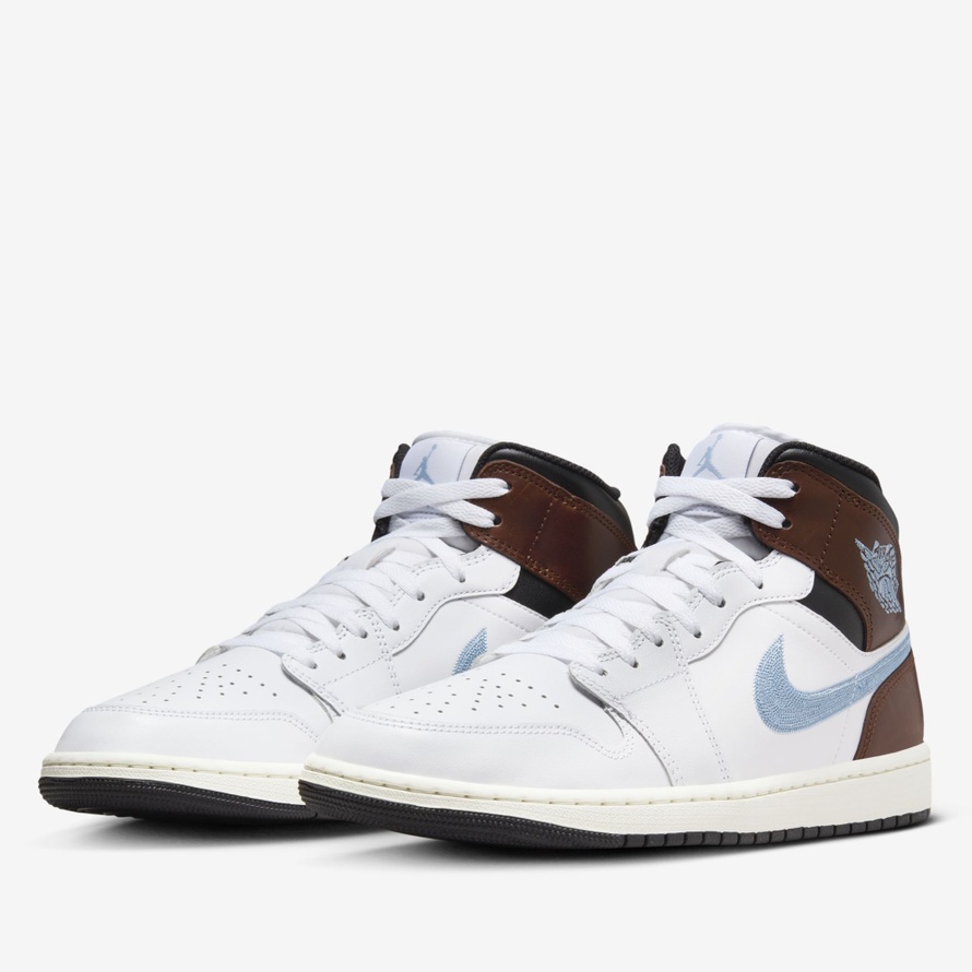 NIKE AIR JORDAN 1 MID Whiteシャドウ 25cm Air Jordan 1 Mid White Shadow » SneakersJoint