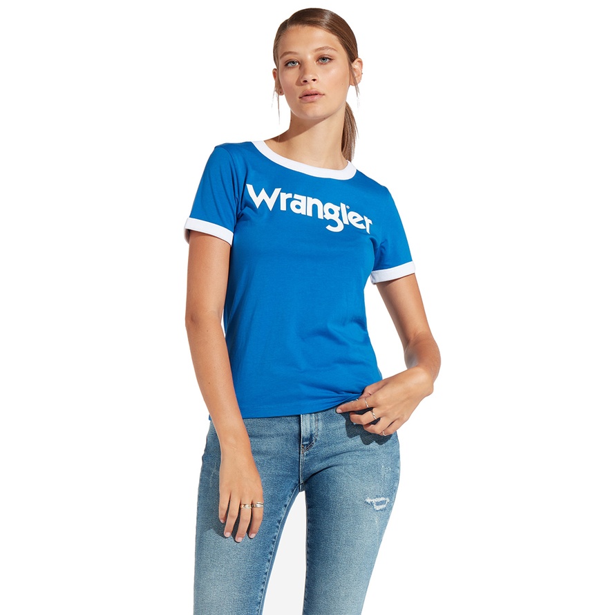 ★TANSANMAGNESIUM★ Ringer T-Shirt MUSINSA公式 | TANSANMAGNESIUM Ringer T-shirt Blue (Women)