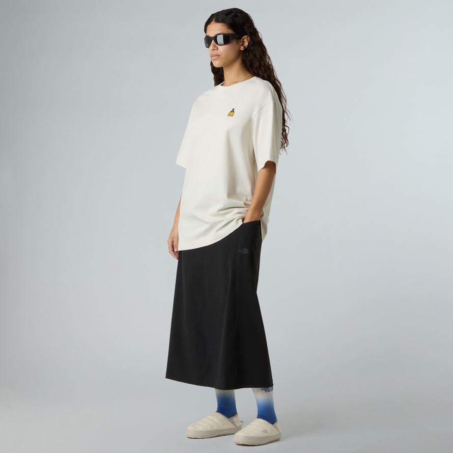 Koszulka męska The North Face Icon Mountain Jacket 0A8EU7QLI1 - biała